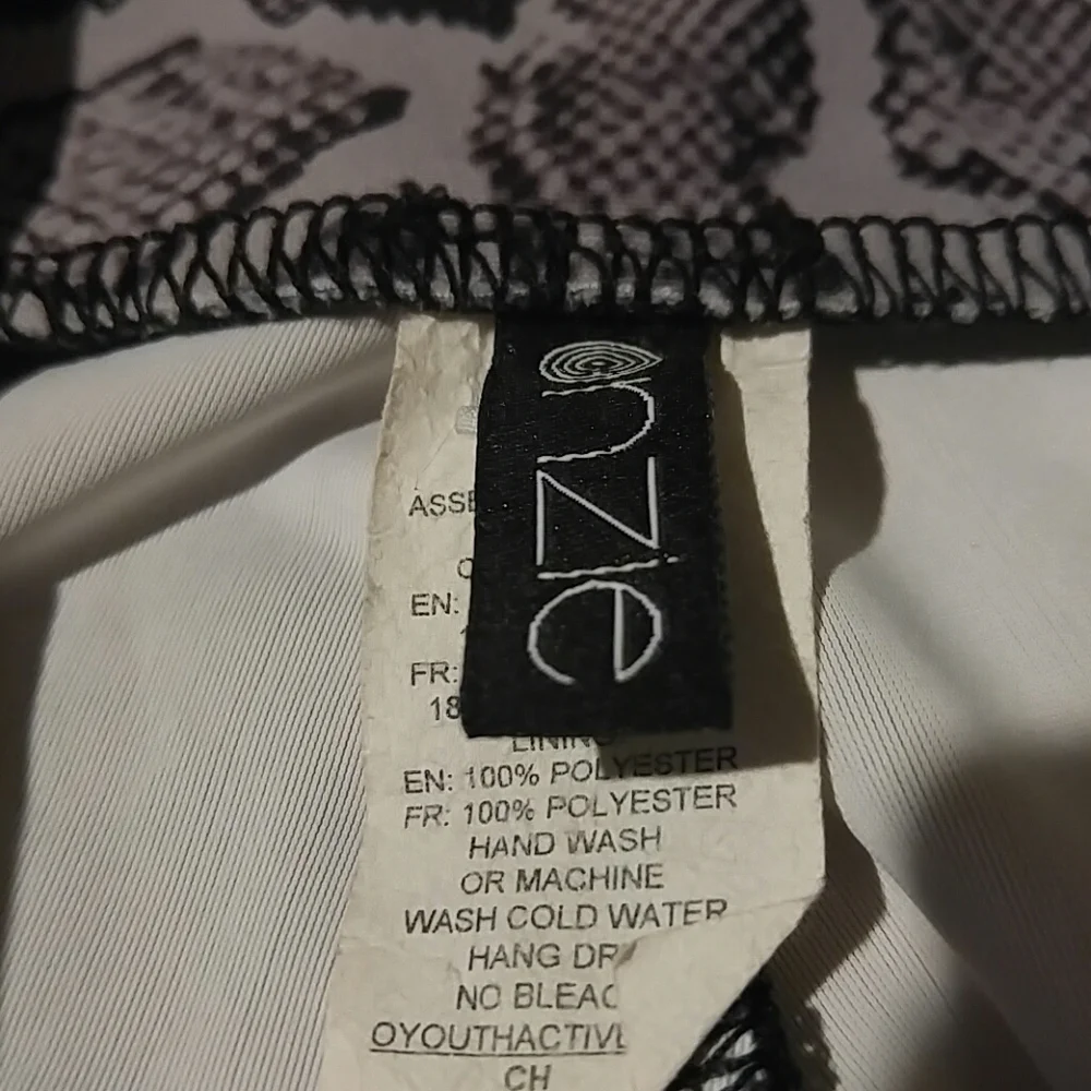 ONZIE HIGH BASIC MIDI LEGGING - GRAY COBRA size small/medium - Picture 3 of 7